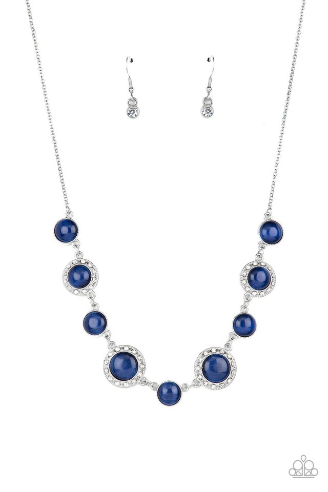 Too Good to BEAM True - Blue - Paparazzi Necklace Image