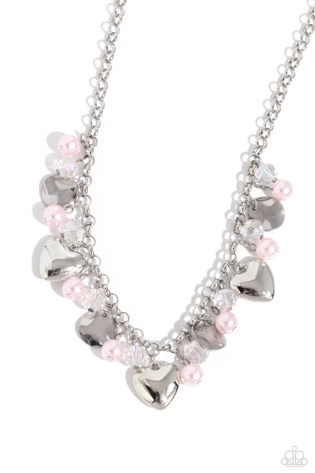 ​True Loves Trove - Pink - Paparazzi Necklace Image