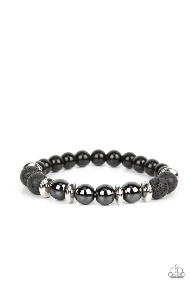 Mega Metamorphic - Black - Paparazzi Bracelet Image