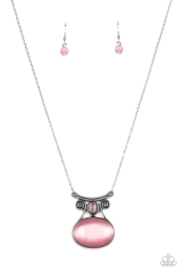 One DAYDREAM At A Time - Pink - Paparazzi Necklace Image