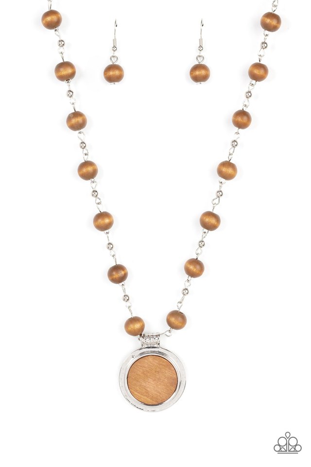 Soulful Sunrise - Brown - Paparazzi Necklace Image