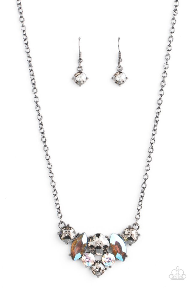 Lavishly Loaded - Black - Paparazzi Necklace Image