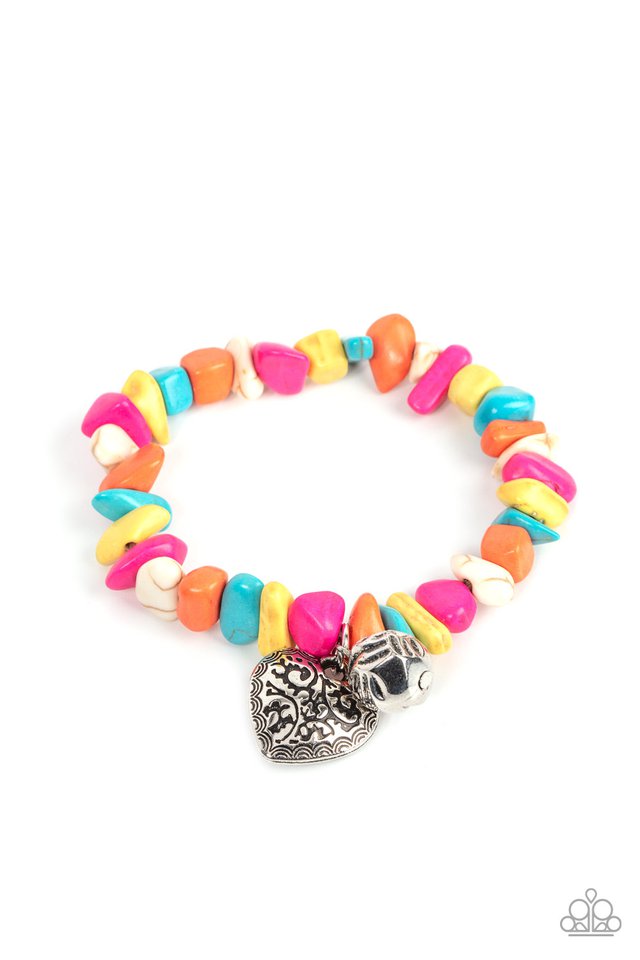 ​Love You to Pieces - Multi - Paparazzi Bracelet Image