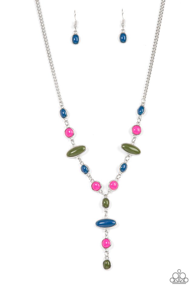 Authentically Adventurous - Multi - Paparazzi Necklace Image