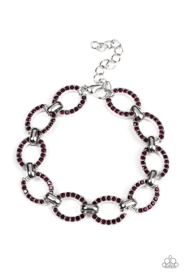 Date Night Debonair - Purple - Paparazzi Bracelet Image