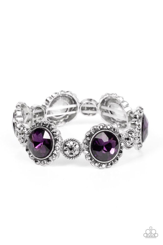 Palace Property​ - Purple - Paparazzi Bracelet Image