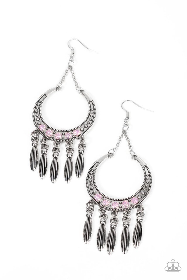 Day to DAYDREAM - Pink - Paparazzi Earring Image