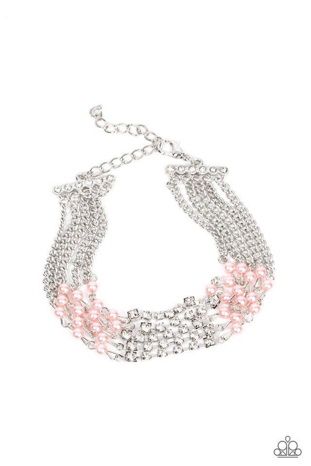 ​Experienced in Elegance - Pink - Paparazzi Bracelet Image