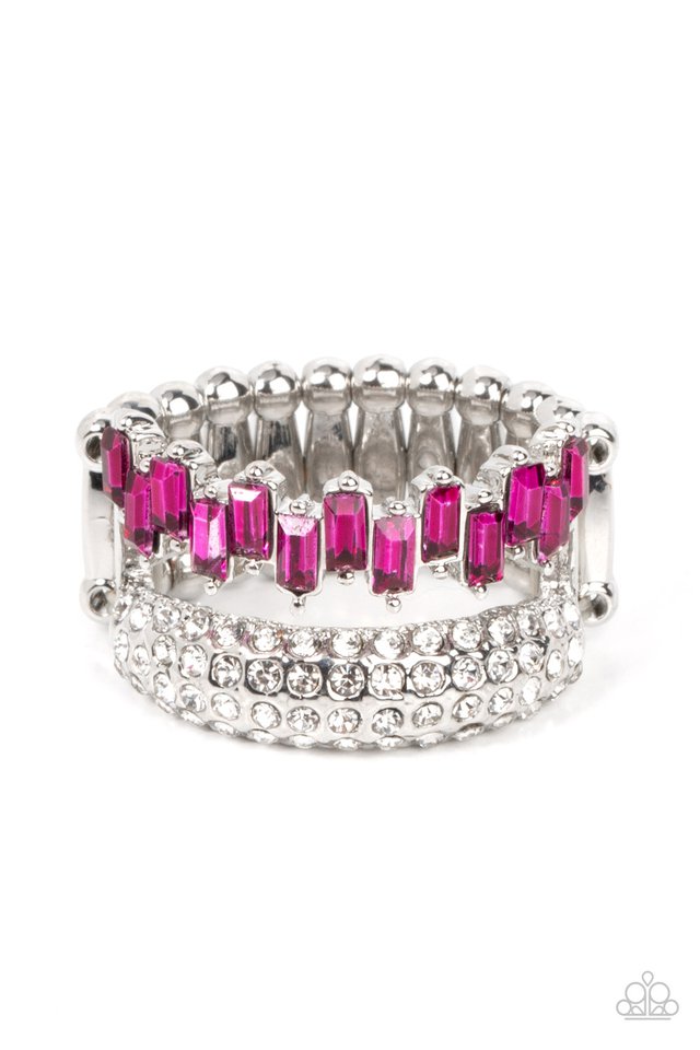 Hold Your CROWN High - Pink - Paparazzi Ring Image
