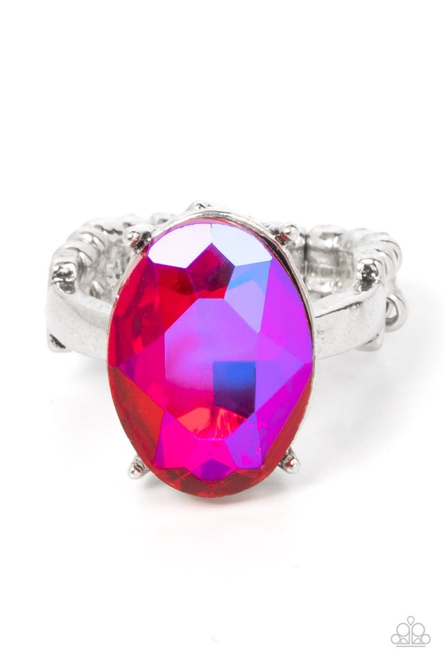 Updated Dazzle - Pink - Paparazzi Ring Image