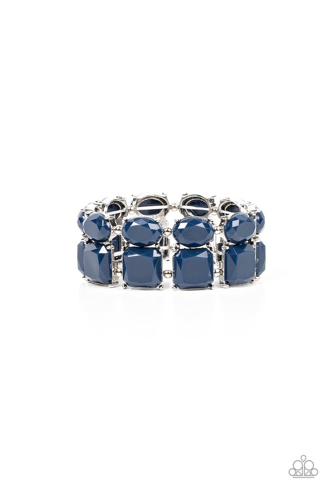 Dont Forget Your Toga - Blue - Paparazzi Bracelet Image