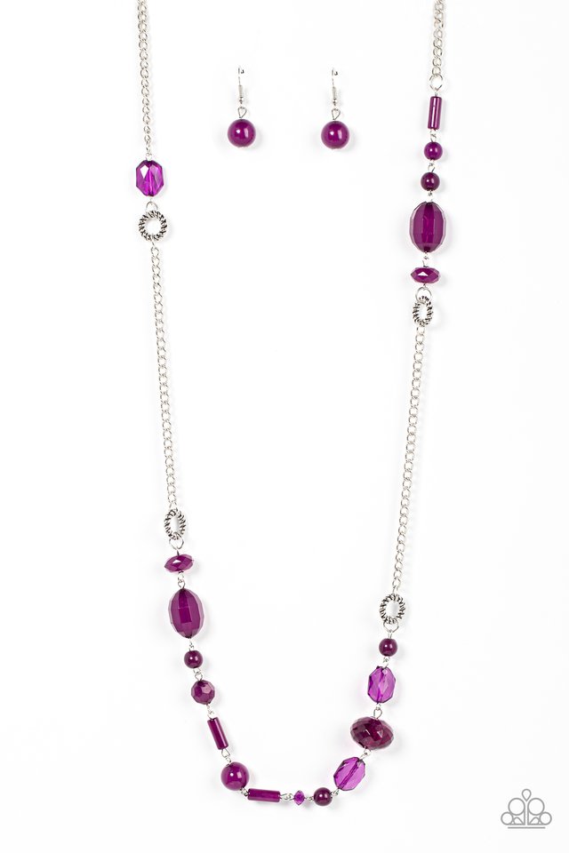 Craveable Color - Purple - Paparazzi Necklace Image