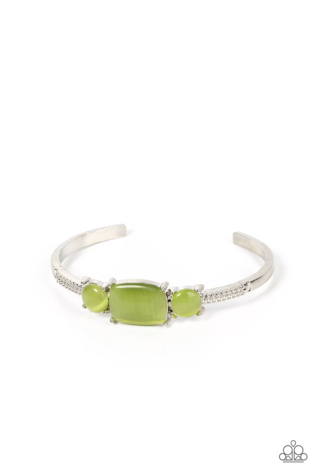 Tranquil Treasure - Green - Paparazzi Bracelet Image