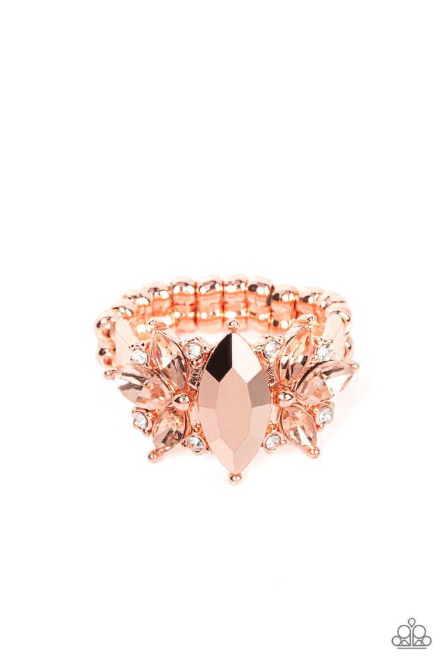 Luxury Luster - Copper - Paparazzi Ring Image