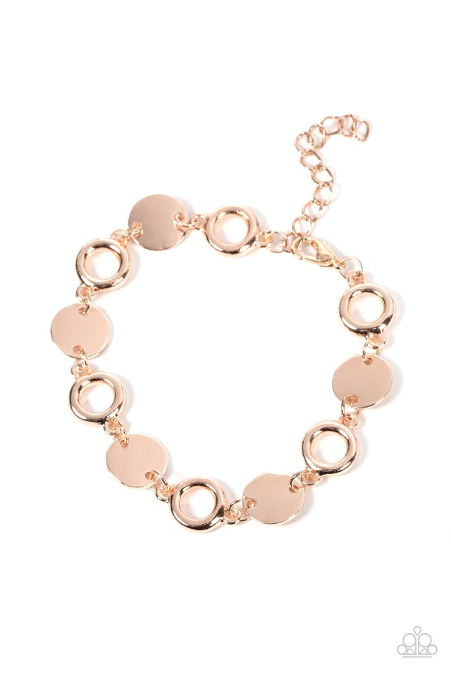 Fleek Fleet - Rose Gold - Paparazzi Bracelet Image