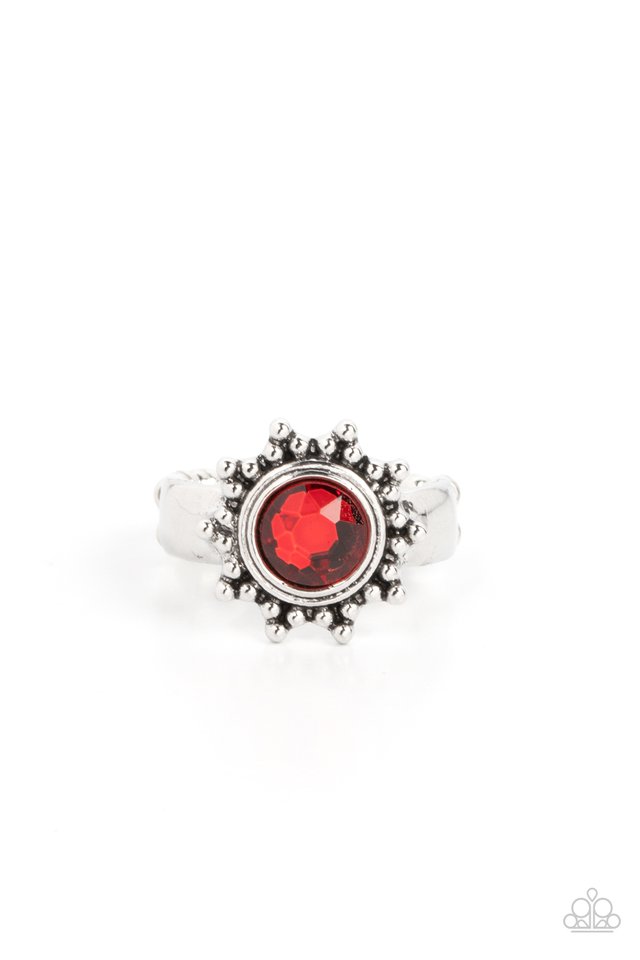 Expect Sunshine and REIGN - Red - Paparazzi Ring Image