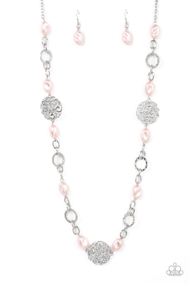 Social Soiree - Pink - Paparazzi Necklace Image