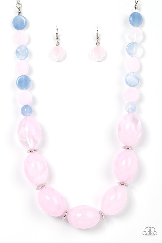 Belle of the Beach - Pink - Paparazzi Necklace Image