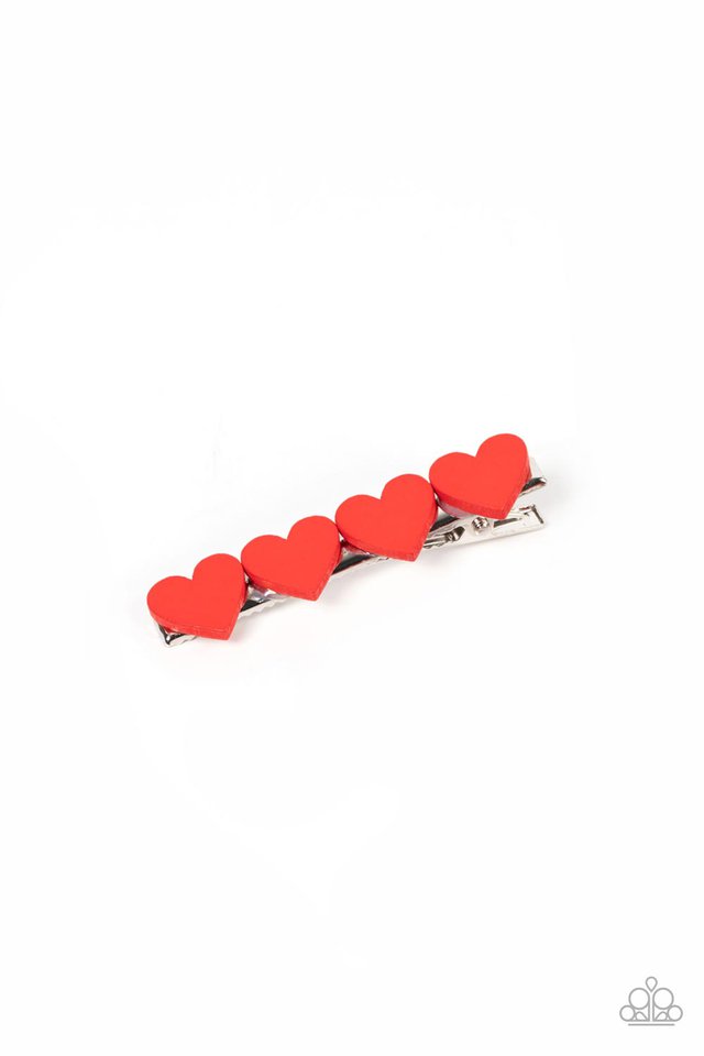 Sending You Love - Red - Paparazzi Hair Accessories Image