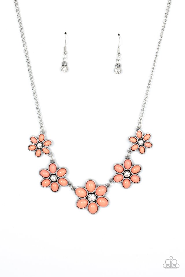 ​Prairie Party - Orange - Paparazzi Necklace Image