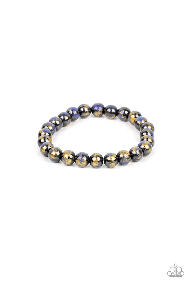 Astro Artistry - Blue - Paparazzi Bracelet Image