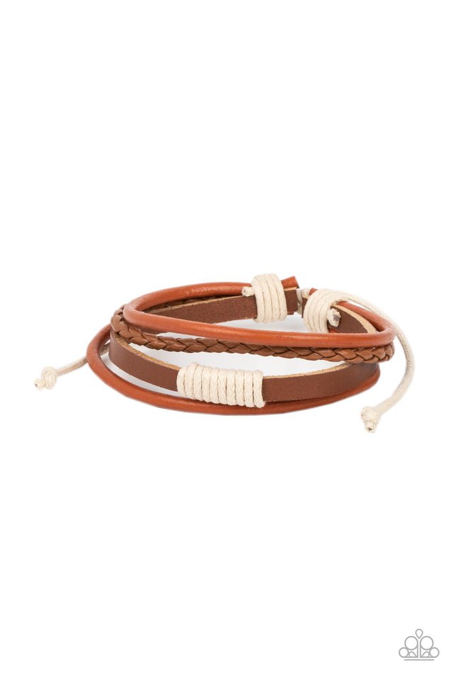 Trail Scout - Orange - Paparazzi Bracelet Image