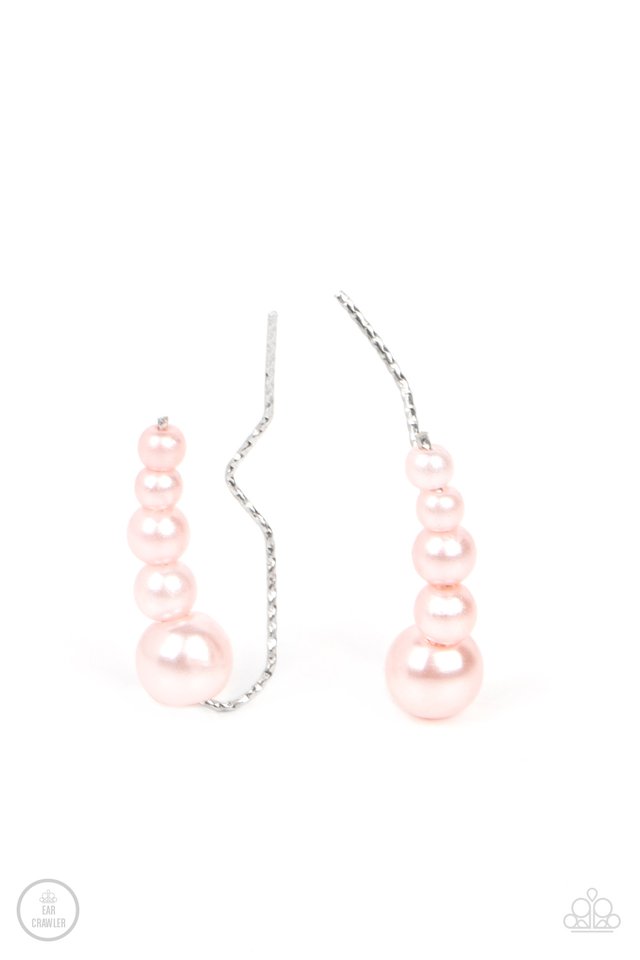 ​Dropping into Divine - Pink - Paparazzi Earring Image