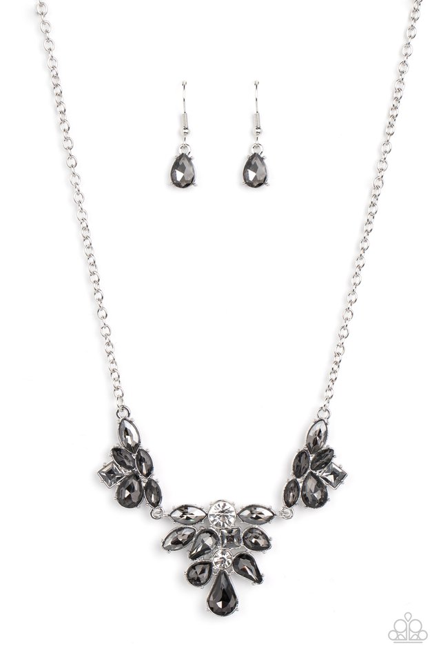 Completely Captivated - Silver - Paparazzi Necklace Image