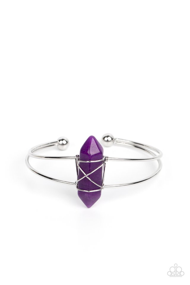 Terra Transcendence - Purple - Paparazzi Bracelet Image