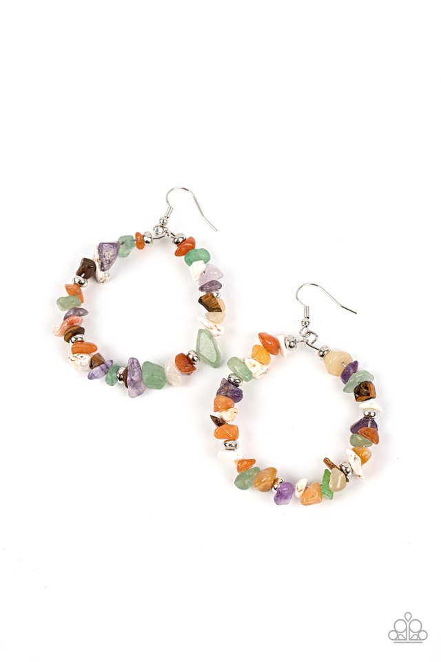 Mineral Mantra - Multi - Paparazzi Earring Image