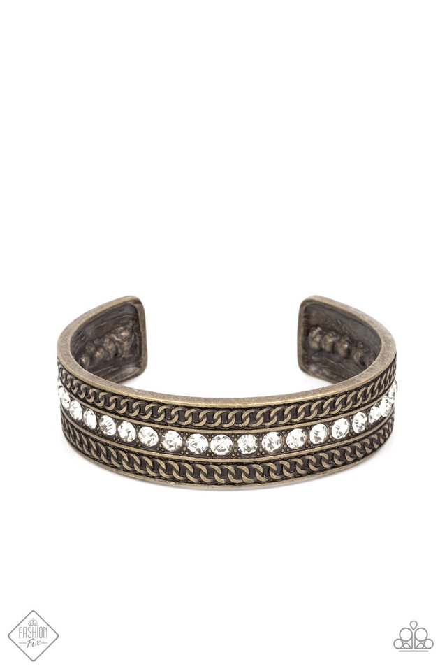 Grit Goals - Brass - Paparazzi Bracelet Image