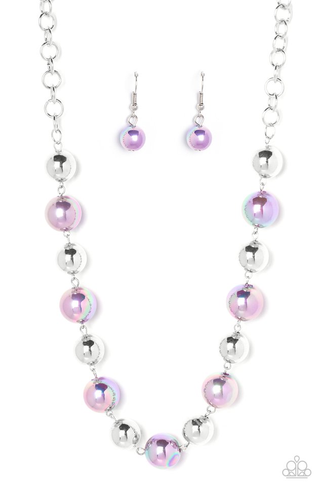 Dreamscape Escape - Purple - Paparazzi Necklace Image