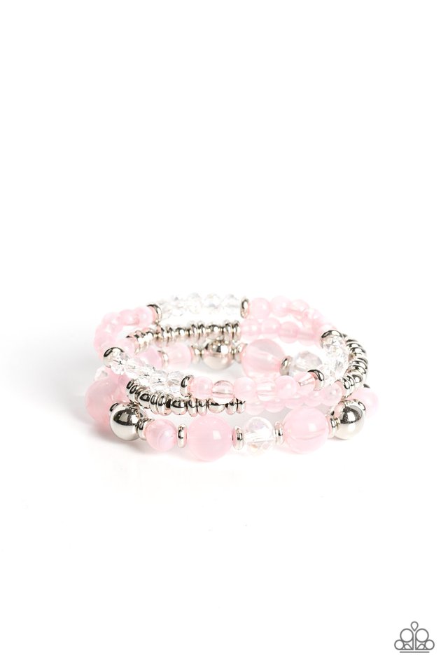Shoreside Stroll - Pink - Paparazzi Bracelet Image