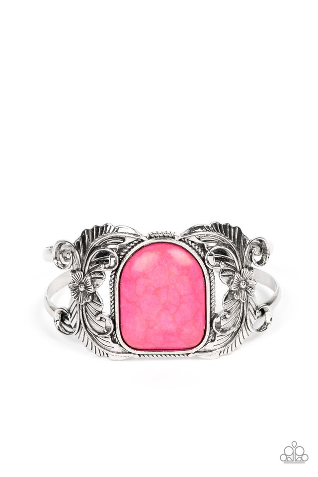 Dune Garden - Pink - Paparazzi Bracelet Image