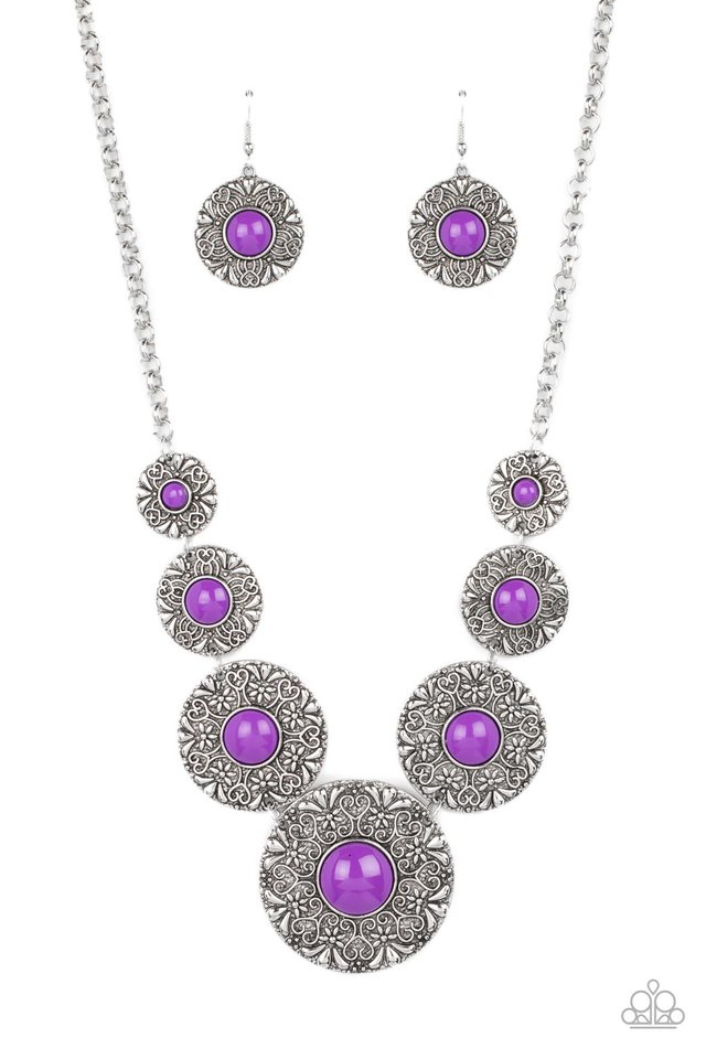 Garden Glade - Purple - Paparazzi Necklace Image
