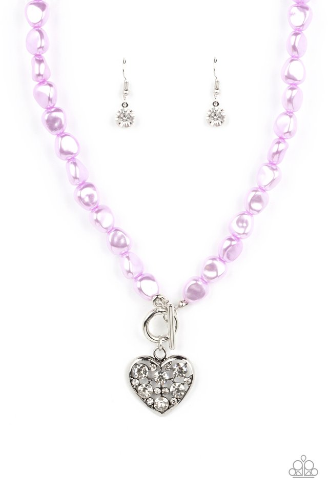 Color Me Smitten - Purple - Paparazzi Necklace Image