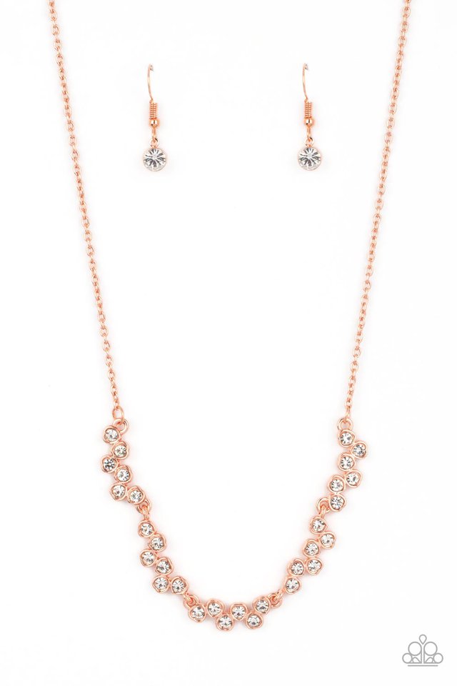 SELFIE-Love - Copper - Paparazzi Necklace Image