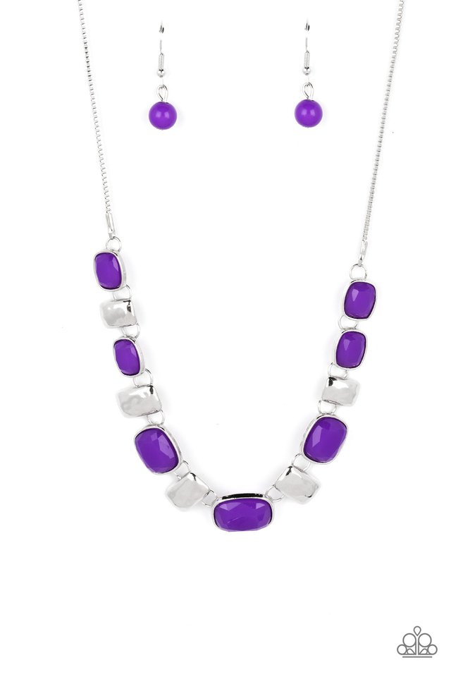 Polished Parade - Purple - Paparazzi Necklace Image