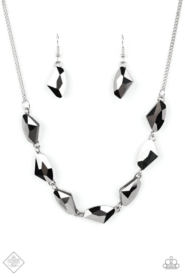 Raw Rapture - Silver - Paparazzi Necklace Image