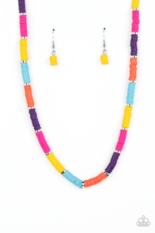 Rainbow Road - Multi - Paparazzi Necklace Image