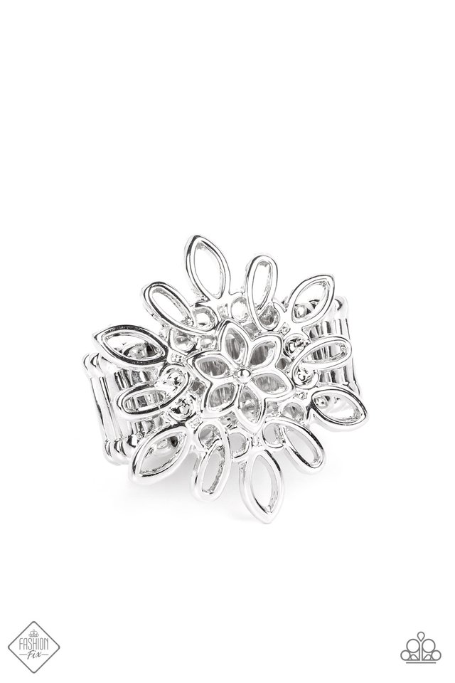 Coastal Chic - Silver - Paparazzi Ring Image