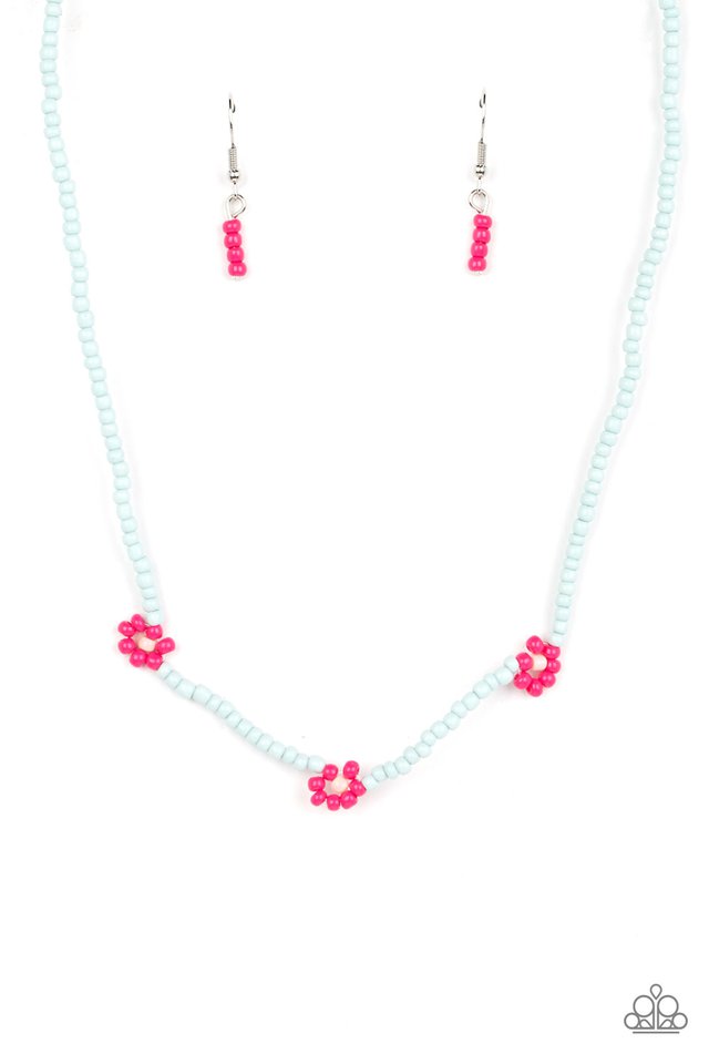 Bewitching Beading - Pink - Paparazzi Necklace Image