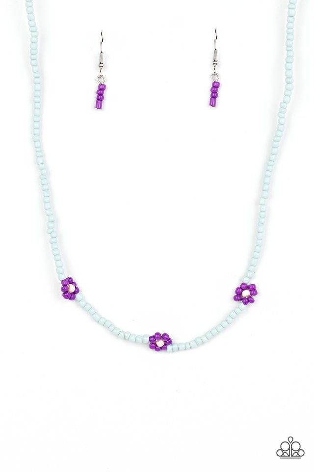 Bewitching Beading - Purple - Paparazzi Necklace Image