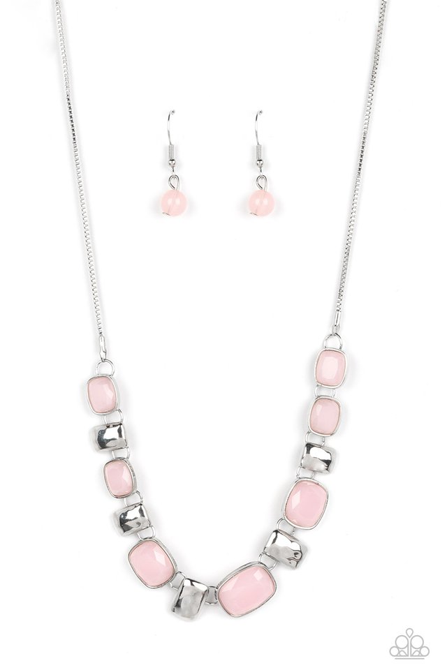 Polished Parade - Pink - Paparazzi Necklace Image