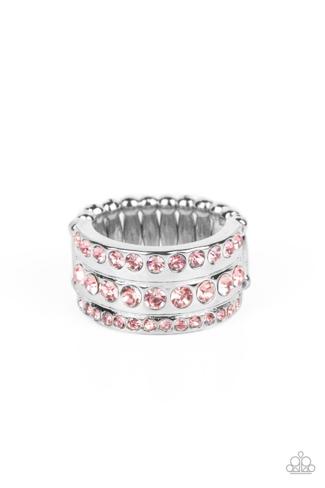 Privileged Poise - Pink - Paparazzi Ring Image