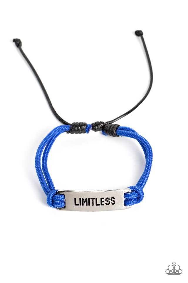 Limitless Layover - Blue - Paparazzi Bracelet Image