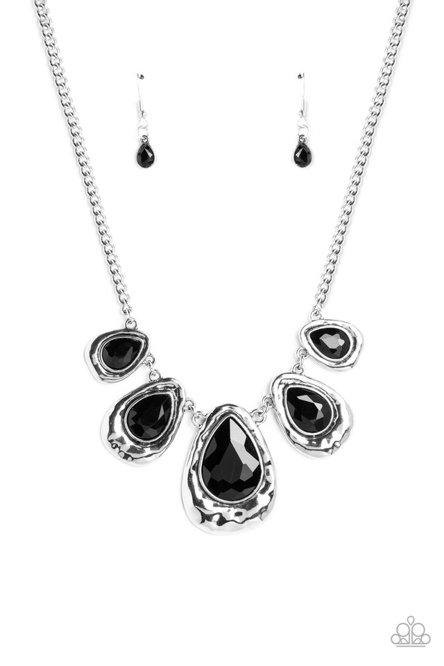 Formally Forged - Black - Paparazzi Necklace Image