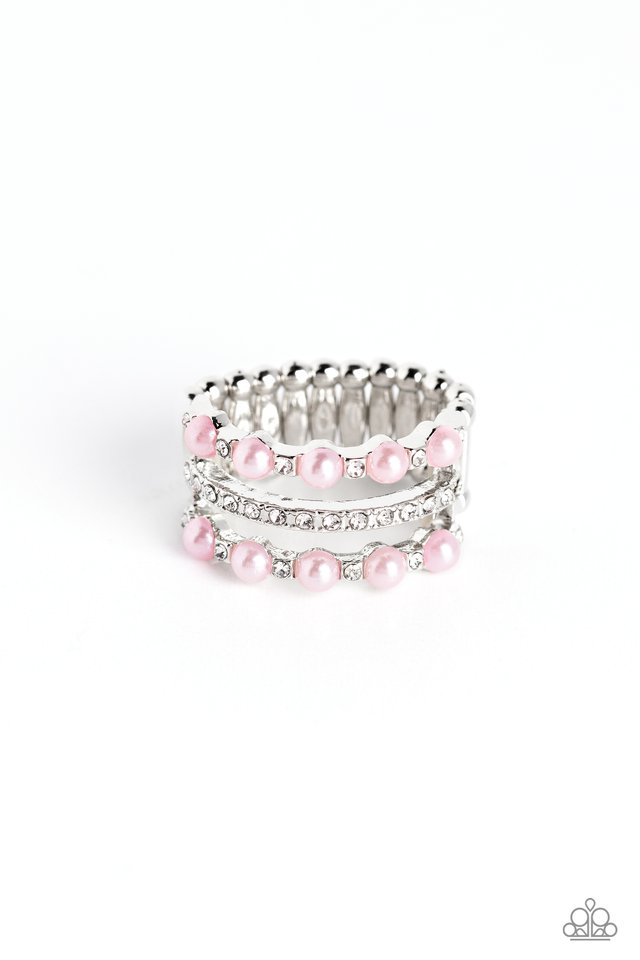 Really Bubbly - Pink - Paparazzi Ring Image